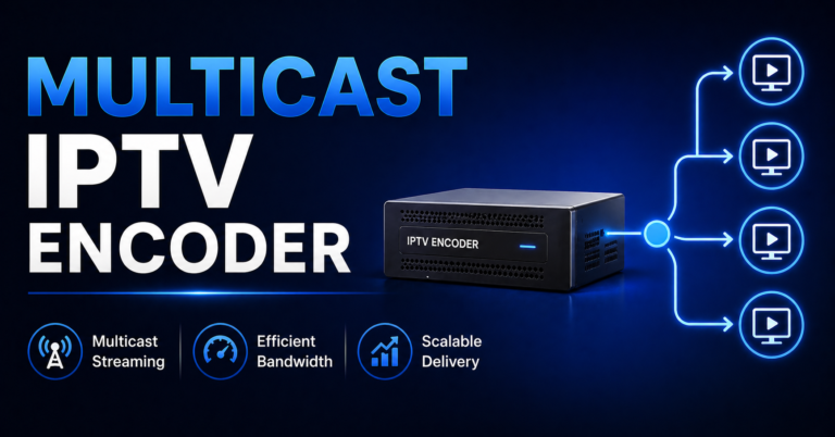 Multicast IPTV Encoder