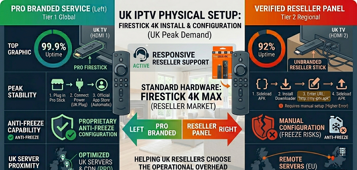 IPTV Firestick Setup: The Reseller’s Guide to Bulletproof Customer Onboarding in 2026