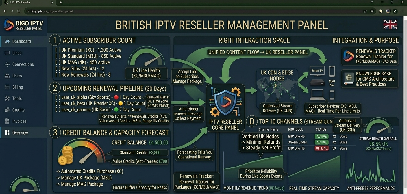 IPTV Subscription UK: The Reseller’s Honest Guide to Building a Profitable Business in 2026