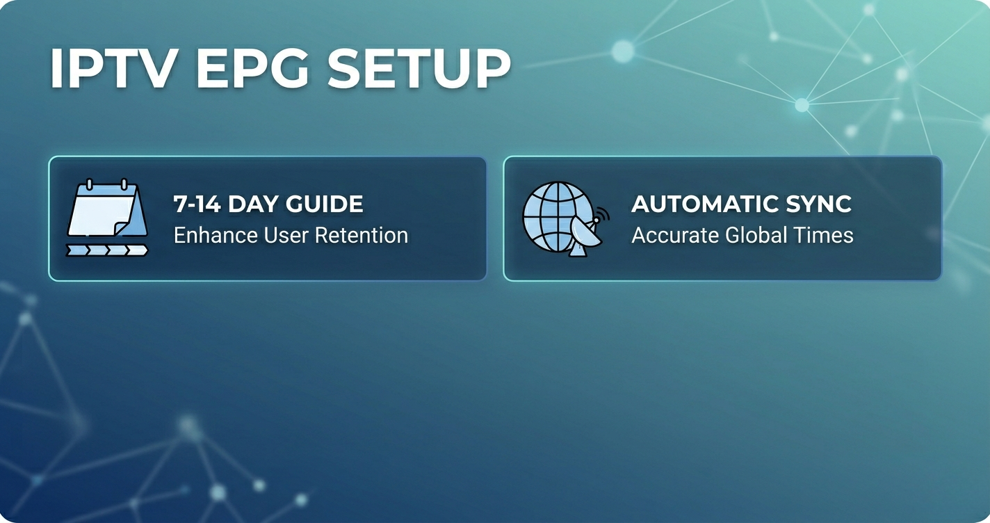 IPTV EPG Setup