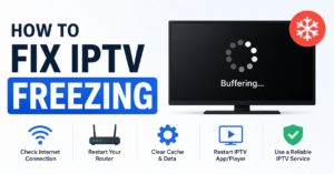 how to fix IPTV freezing