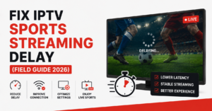 IPTV Sports Streaming Delay Fix