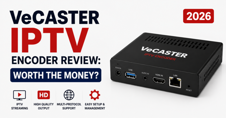 VeCASTER IPTV Encoder Review