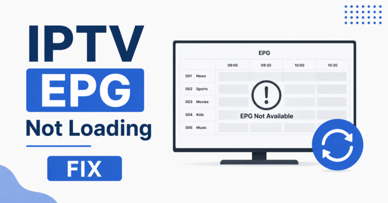 IPTV EPG Not Loading Fix